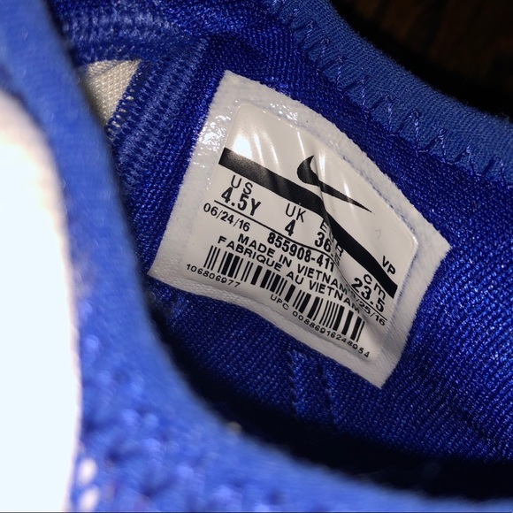 Nike Kevin Durant sneakers 4.5 like new 💙💙 - Picture 7 of 7